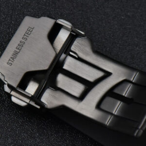 Big Bang Unico RG 45mm BBF Skeleton Dial Ceramic Bezel Black Rubber Strap A1280 - Image 15