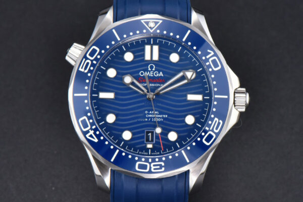 Seamaster Diver 300M 42mm ZF Blue Ceramic Blue Dial Blue Rubber Strap A8800