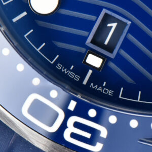 Seamaster Diver 300M 42mm ZF Blue Ceramic Blue Dial Blue Rubber Strap A8800 - Image 12