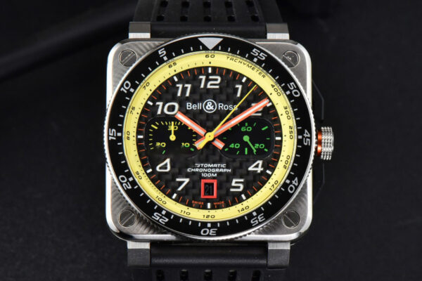 Vintage 03-94 Chronograph BRF 42mm Stainless steel Black Rubber Strap