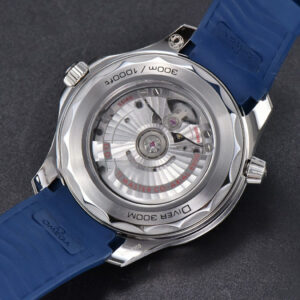 Seamaster Diver 300M 42mm ZF Blue Ceramic Blue Dial Blue Rubber Strap A8800 - Image 20