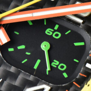 Vintage 03-94 Chronograph BRF 42mm Stainless steel Black Rubber Strap - Image 8