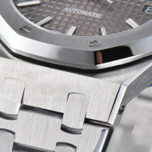 Royal Oak 37mm 15450 ZF Gray Textured Dial SS Bracelet SA3120 Super Clone - Image 6