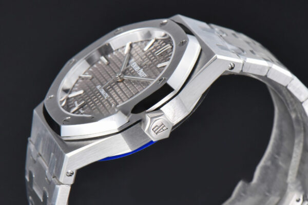 Royal Oak 37mm 15450 ZF Gray Textured Dial SS Bracelet SA3120 Super Clone