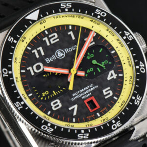 Vintage 03-94 Chronograph BRF 42mm Stainless steel Black Rubber Strap - Image 14