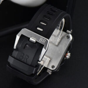 Vintage 03-94 Chronograph BRF 42mm Stainless steel Black Rubber Strap - Image 17