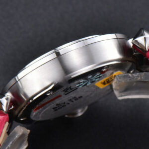 Pasha Ladies AF 30MM White Dial Rose Red Leather Strap Jap Quartz - Image 29