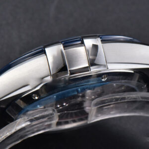 Constellation 41mm VSF Blue Ceramic Blue Dial Blue Gummy Strap A8900 - Image 11