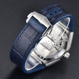 Constellation 41mm VSF Blue Ceramic Blue Dial Blue Gummy Strap A8900 - Image 12