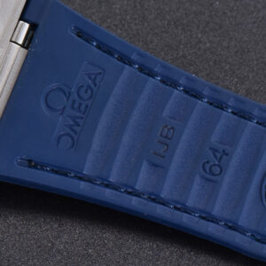 Constellation 41mm VSF Blue Ceramic Blue Dial Blue Gummy Strap A8900 - Image 18