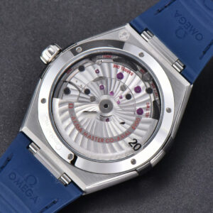 Constellation 41mm VSF Blue Ceramic Blue Dial Blue Gummy Strap A8900 - Image 19