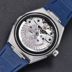 Constellation 41mm VSF Blue Ceramic Blue Dial Blue Gummy Strap A8900 - Image 24