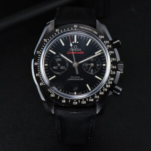 Speedmaster ‘Dark Side Of The Moon’ Real Ceramic OMF 44MM Black Dial Nylon Strap A9300 - Image 7