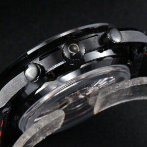 Speedmaster ‘Dark Side Of The Moon’ Real Ceramic OMF 44MM Black Dial Nylon Strap A9300 - Image 9