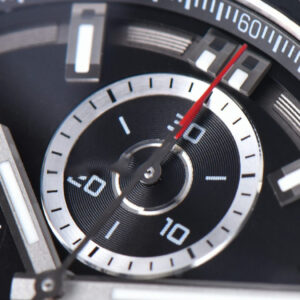 Calibre Heuer 01 Chrono XF 43MM PVD Black Dial SS Bracelet A1887 - Image 16