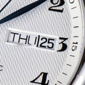 Longines Master Automatic 40mm LGF White Dial Leather Strap - Image 4