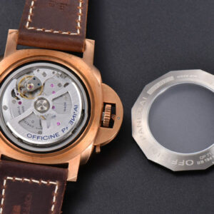 PAM968 47mm Bronzo VSF Brown Ceramic Bezel and Dial Brown Leather Strap 9010 - Image 24