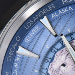 Aqua Terra 150m GMT Worldtimer 43mm VSF Ice Blue Dial SS Bracelet A8938 - Image 2