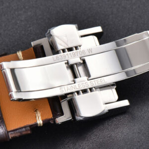 Longines Master Automatic 40mm LGF White Dial Leather Strap - Image 15