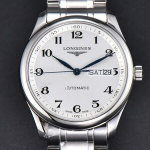 Longines Master Automatic 40mm LGF White Dial SS Bracelet
