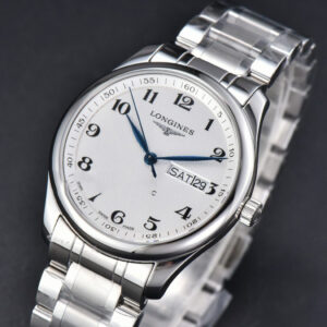 Longines Master Automatic 40mm LGF White Dial SS Bracelet - Image 2
