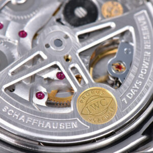 Portuguese Real PR IW500702 ZF 42MM RG Gray Dial Brown Leather Strap A51011 - Image 3