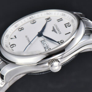 Longines Master Automatic 40mm LGF White Dial SS Bracelet - Image 9