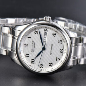 Longines Master Automatic 40mm LGF White Dial SS Bracelet - Image 11