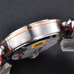 Pasha Ladies AF 30MM RG White Dial Rose Red Leather Strap Jap Quartz - Image 29