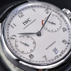 Portuguese Real PR IW500104 ZF 42MM White Dial Black Leather Strap A51011 - Image 22