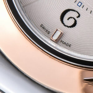Pasha Ladies AF 30MM RG White Dial Red Leather Strap Jap Quartz - Image 23