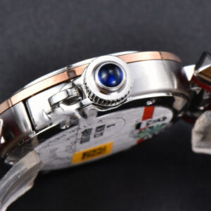 Pasha Ladies AF 30MM RG White Dial Red Leather Strap Jap Quartz - Image 28