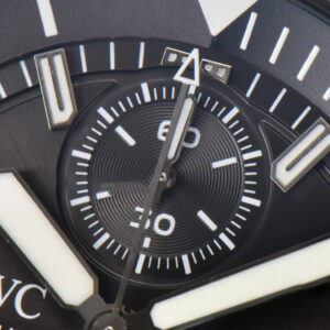 Aquatimer Chrono 44mm RSF Black Dial Black Rubber Strap A7750 - Image 9