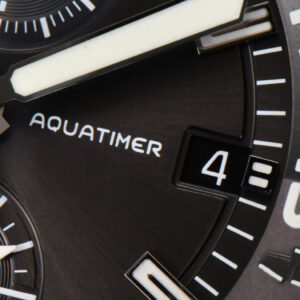 Aquatimer Chrono 44mm RSF Black Dial Black Rubber Strap A7750 - Image 11