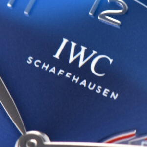 Portuguese Real PR IW500710 ZF 42MM Blue Dial Black Leather Strap A51011 - Image 18