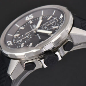 Aquatimer Chrono 44mm RSF Black Dial Black Rubber Strap A7750 - Image 15