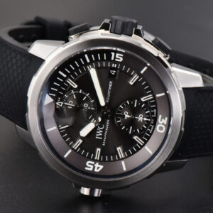 Aquatimer Chrono 44mm RSF Black Dial Black Rubber Strap A7750 - Image 17