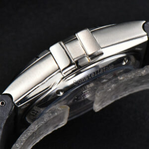 Constellation AIF 41MM White Textured Dial Black Gummy Strap A8900 Super Clone - Image 22