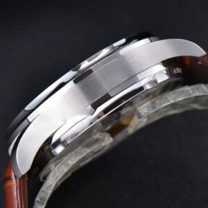 Portuguese Real PR IW500106 ZF 42MM Gray Dial Brown Leather Strap A51011 - Image 13