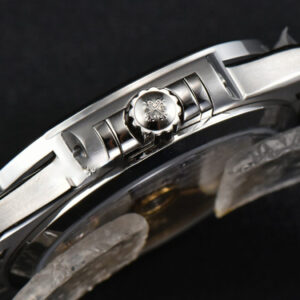 Nautilus 7118 Ladies 3KF 35MM Diamond Blue Dial SS Bracelet 324CS - Image 9