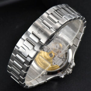 Nautilus 7118 Ladies 3KF 35MM Diamond White Dial SS Bracelet 324CS - Image 3