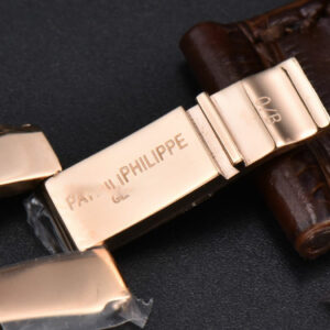 Nautilus 5712/R 41mm PPF RG Brown Dial Brown Leather Strap A240 Super Clone V2 - Image 15