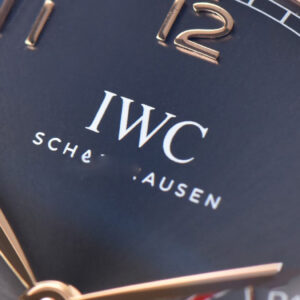 Portuguese Real PR IW500702 ZF 42MM RG Gray Dial Brown Leather Strap A51011 - Image 10