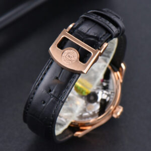 Portuguese Real PR IW500702 ZF 42MM RG Gray Dial Brown Leather Strap A51011 - Image 18
