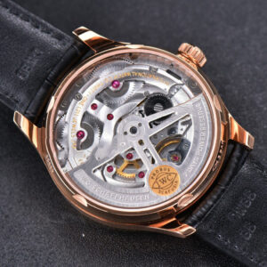 Portuguese Real PR IW500702 ZF 42MM RG Gray Dial Brown Leather Strap A51011 - Image 22