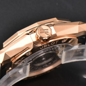 Classic Fusion Orlinski 40mm APSF RG White Faceted Dial White Rubber Strap A2892 - Image 9