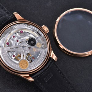 Portuguese Real PR IW500702 ZF 42MM RG Gray Dial Brown Leather Strap A51011 - Image 24