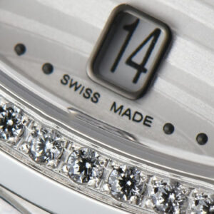 Nautilus 7118 Ladies 3KF 35MM Diamond White Dial SS Bracelet 324CS - Image 19