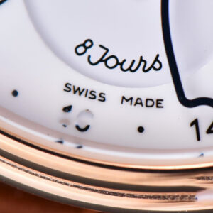 Villeret 6654 Complicated Function OMF 40MM RG White Dial Brown Leather Strap CAL6654 V3 - Image 9