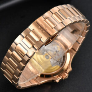 Nautilus 7118 Ladies 3KF 35MM RG Diamond RG Dial RG Bracelet 324CS - Image 3